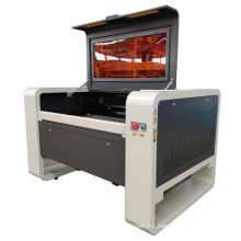 CNC laser cutter engraver CO2 laser engraving machine with rotary table for Non-metal wood fabric leather stone glass rubber